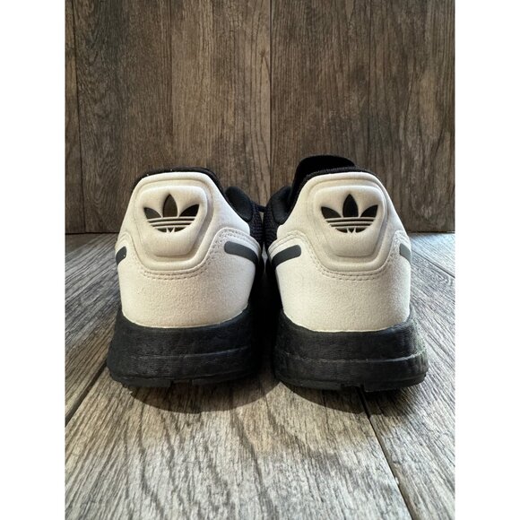 ADIDAS MEN'S ORIGINALS ZX 1K BOOST SNEAKERS Size 8.5 BLACK WHITE LHG 029003 - Picture 5 of 12